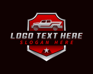 Restoration - Automotive Truck Garage logo design