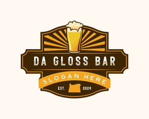 Oregon Beer Bar logo design