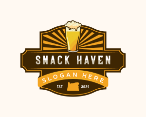 Oregon Beer Bar logo design