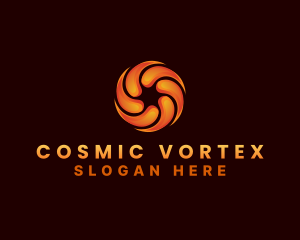 Vortex - Vortex Fire Technology logo design