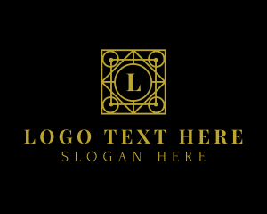 Frame - Luxury Tile Decor logo design