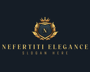 Luxury Crown Crest logo design