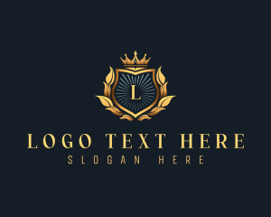 Luxury - Luxury Crown Crest logo design