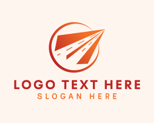 Moving - Express Road Logistics logo design