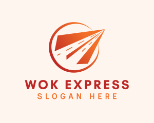 Express Road Traffic logo design