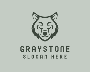 Gray - Gray Wolf Hound logo design