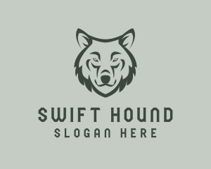 Gray Wolf Hound logo design