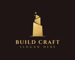 Premium Star Building logo design