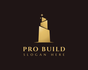 Premium Star Building logo design