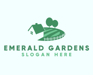 Residential Garden Realty logo design