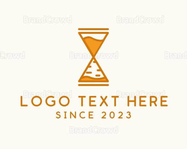 Pyramid Sand Clock Logo