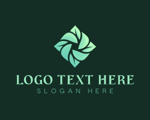 Botany - Organic Leaf Gardening logo design