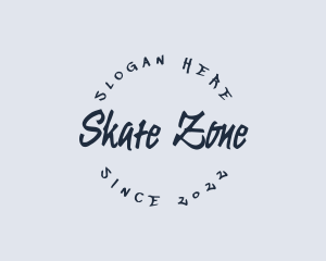 Handwritten Street Business logo design