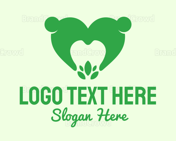Green Eco Dental Care Logo