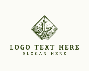 Vintage - Vintage Cannabis Dispensary logo design