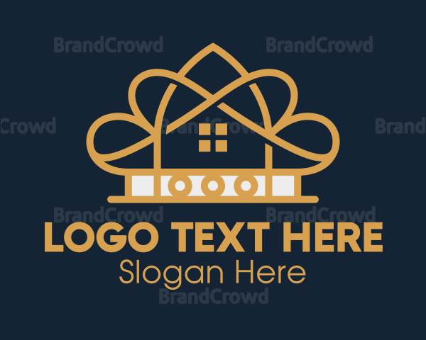 Elegant Gold Hotel Logo