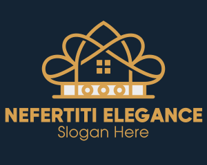 Elegant Gold Hotel  logo design