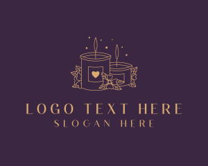 Scented - Wax Candle Decor logo design