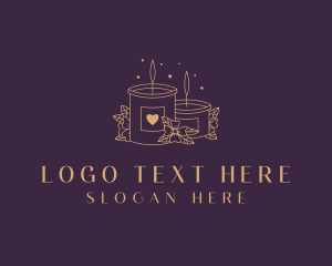 Handcraft - Wax Candle Decor logo design