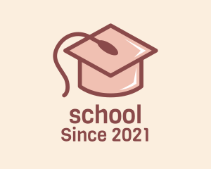 Online Graduate School  logo design