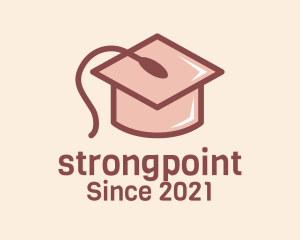 Academic - Online Graduate School logo design