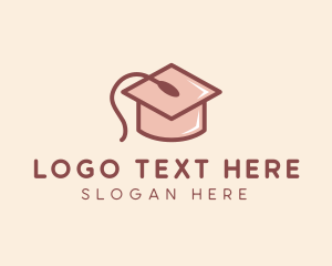 School - Online Graduate School logo design