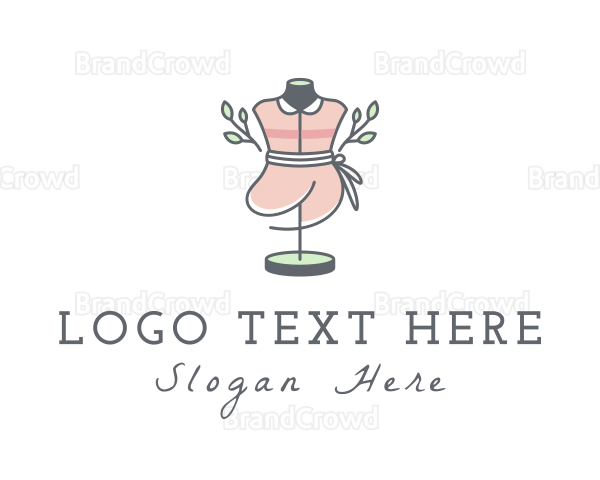 Dress Tailor Mannequin Logo