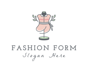 Mannequin - Dress Tailor Mannequin logo design