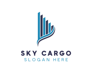 Skyscraper Real Estate logo design