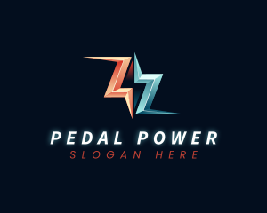 Lightning Power Energy logo design