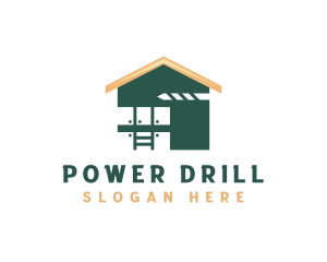 House Construction Drill Tools  logo design