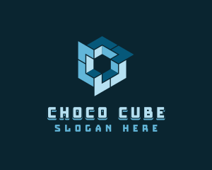 Cube Artificial Intelligence logo design