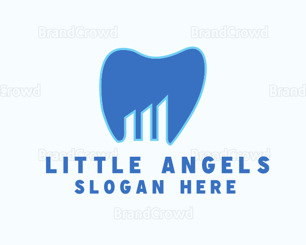 Dental Tooth Graph Logo