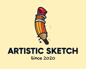 Draw - Graffiti Writing Pencil logo design