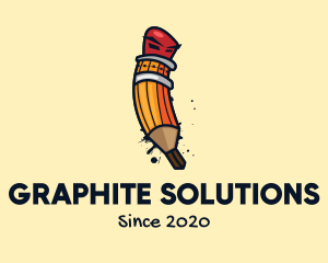 Graphite - Graffiti Writing Pencil logo design