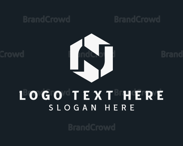 Hexagon Agency Letter N Logo