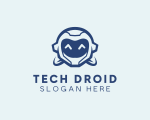 Droid - Robot Educational App logo design