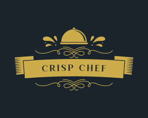 Restaurant Food Cloche logo design