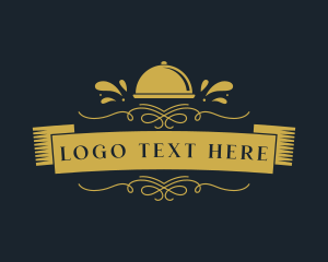 Food - Restaurant Food Cloche logo design