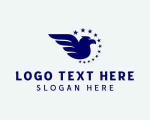 Aviary - Eagle Star Airline logo design