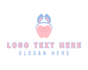 Orthodontist - Cartoon Dental Tooth logo design