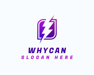 Power - Lightning Power Bolt logo design