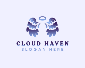 Heaven - Holy Angel Heaven logo design
