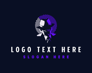 Mystery - Detective Mysterious Gentleman logo design