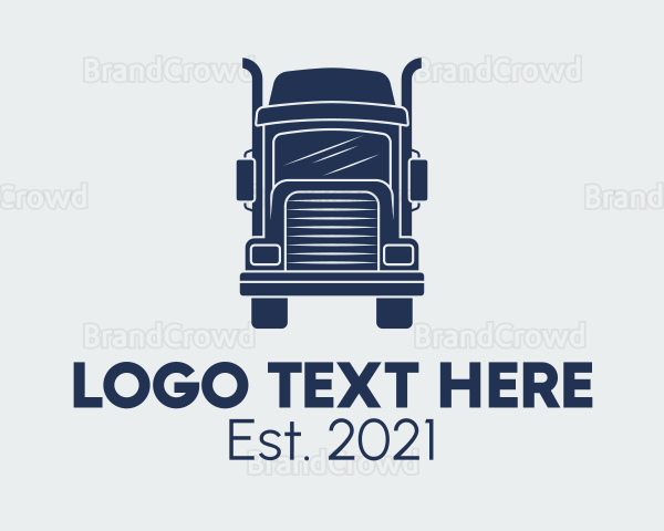 Cargo Trailer Truck Logo