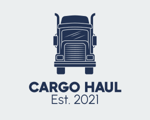 Cargo Trailer Truck logo design