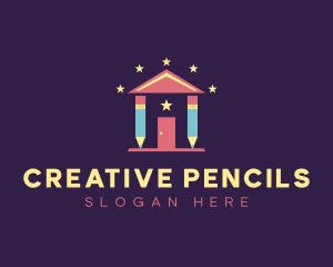 Preschool Nursery Kindergarten logo design