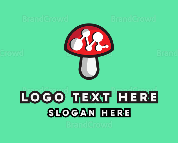 Data Mushroom Tech Logo