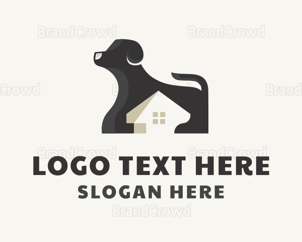 Dog House Shelter Logo