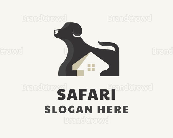 Dog House Shelter Logo